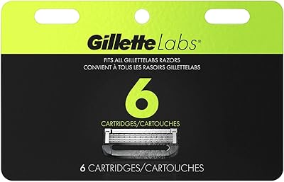 Compatible rechargeable razor blades Gillette Labs with strip bar and heating blades, 6 rooms.. DIAYTAR NIGERIA: Your partner in affordable e-commerce with dependable delivery across Nigeria.