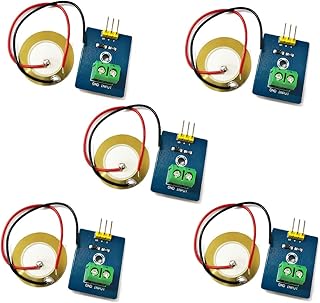 Hiletgo 5 Pieces Piezoelectric Vibration Sensor Module Ceramic Ceramic Module Piezoelectric Vibration Sensor for Arduino DIY kit.. DIAYTAR NIGERIA makes quality accessible with low prices and reliable 5-8 day nationwide delivery.