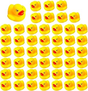 Mini rubber duck, baby design duckdon baby bathroom toy, prenatal and birthday party gifts to celebrate children's joy (50 -room package).. DIAYTAR NIGERIA delivers on our promise of variety, affordability, and prompt nationwide service.