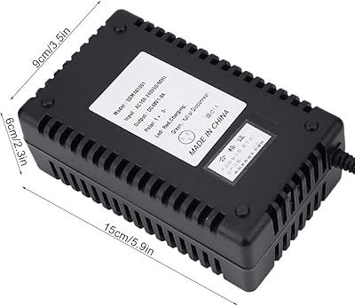 48 V scooter charger, durable electric bicycle battery charger, simple and solid fast load for motorcycle.. DIAYTAR NIGERIA brings the marketplace to every Nigerian home with affordable prices and quick delivery.