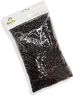 Party Time - 1 Large Package of thermacol/styromousse for children's foam pearls, Slime manufacturing and party decoration (black).. No delays, no drama — just fast, affordable shopping with DIAYTAR Nigeria.