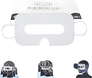 Mask hygienic disposable passjoy 50 pieces, universal hygienic mask for oculus quest 2/htc vive/gear vr/psvr/vr/vbox/oculus rift/hololens, prevents eye infections, white.. DIAYTAR NIGERIA: Your gateway to affordable shopping with thousands of products delivered nationwide.