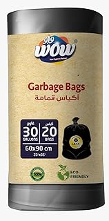 30 -gallon wow trash bag, 60 x 90, solid and durable trash bag for versatile use.. Your digital shopping companion, DIAYTAR NIGERIA offers unmatched value with nationwide shipping.