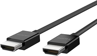HDMI 2.1 Ultra-fast Belkin Premium cable supports 4K Dolby.. Everything you want, delivered fast — DIAYTAR Nigeria does it better.