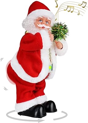 Ing Santa Claus Santa Claus Jevilai doll, Interactive Christmas plush doll singing Santa Claus for children.. DIAYTAR NIGERIA makes quality accessible with our affordable prices and dependable delivery service.