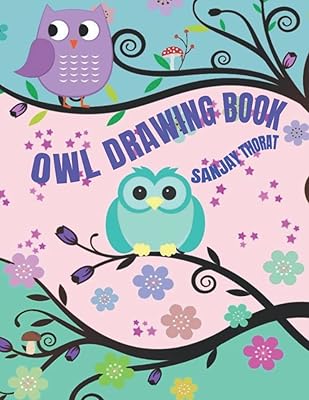 Owl drawing book.. DIAYTAR NIGERIA: Creating access to affordable products for every Nigerian with our swift delivery service.