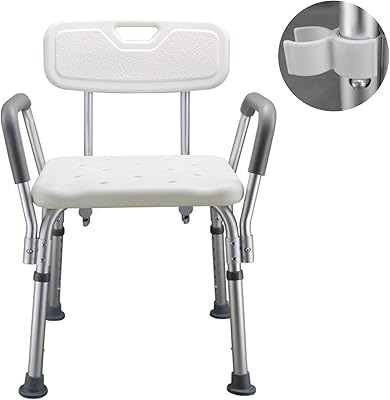 Jolrc bath seat with background and armrests adjustable in height, light bathtub seat, non -slip and safe bath seat for the elderly pregnant and people with special needs.. Shop smart with DIAYTAR NIGERIA, offering a vast product range delivered to your doorstep within a week.