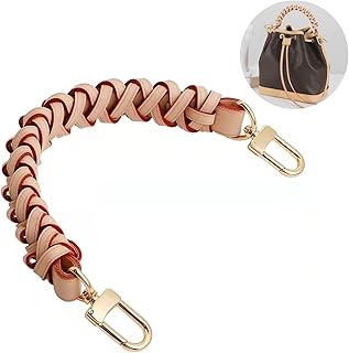 Neono 18 "Braided upper handle strap for Louis Vuitton Pocket Neono Beaubourg with original equipment without logo (Vachetta, 12").. DIAYTAR NIGERIA revolutionizes online retail with our vast selection and cost-effective delivery options.