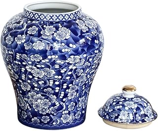 Lux brilliant Chinese Fleur Design Pot En Ceramic Porcelain Blue and White Ginger Flower Pagoda Food Traditional Food Piece Blue And White Kitchen Table.. From kitchen tools to phones — DIAYTAR Nigeria ships it all in a week.