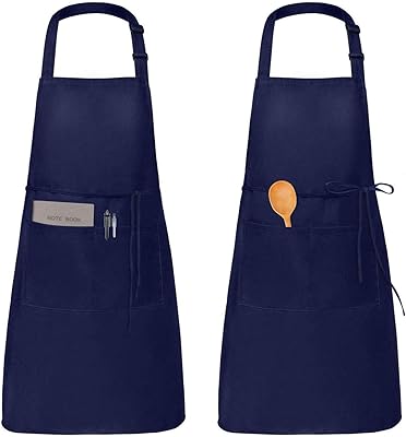 Immersible adjustable waterproof kitchen apron with home pockets, restaurant, craft, garden, barbecue, school, coffee, men and women's apron, blue, 2 rooms.. DIAYTAR NIGERIA: Where affordability meets variety, with thousands of products delivered in less than 8 days.