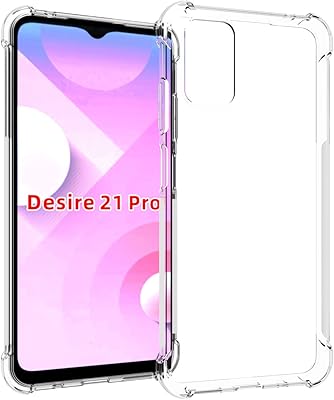 Transparent Ostia TPU transparent shell with four corners for HTC Desire 21 Pro.. Save more, wait less — DIAYTAR Nigeria delivers faster than ever.