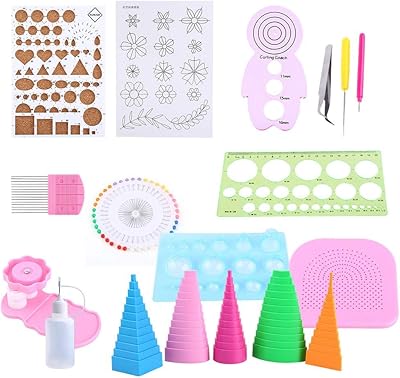 1 Set of quilling tools of slot paper, tweezers and rules, full set of DIY photo cardboard for home and office decoration, 19 pieces.. Embrace a new era of online shopping with DIAYTAR NIGERIA's extensive range and budget-friendly prices.