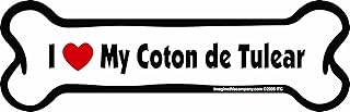 Imagine this bone car magnet, i love cotton from Tulear, 5.8 cm x 17.8 cm.. Experience the ease of digital shopping with DIAYTAR NIGERIA's affordable and diverse marketplace.
