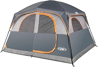 Inbite -wind and waterproof inb tent for 6 people, easy to install, double -layer family campsite with 1 mesh door and 5 large wireless windows - 10 x 9 x 78 inches (h).. Enjoy the simplicity of shopping with DIAYTAR NIGERIA, offering vast choices delivered in just 5-8 days.