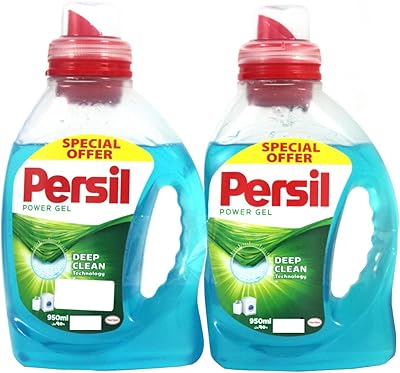 Persil power gel 2 x 950 ml.. DIAYTAR Nigeria: Where affordability meets fast and reliable e-commerce service.