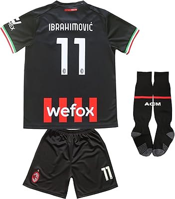 Short set, socks and football shorts Birdbox 2022/2023 n ° 11 Zlatan Ibrahimovic Football for children in young sizes.. DIAYTAR NIGERIA: Making online shopping accessible with affordable prices and nationwide delivery service.