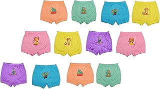 Baby girl underwear, MRB size, lot of 12, multicolored, 6-12 months.. DIAYTAR NIGERIA makes online shopping accessible to all with budget-friendly prices and reliable delivery.