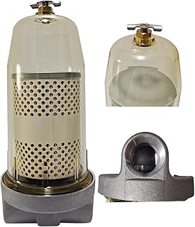 REGFIL B10-AL 496 Set of replacement fuel tank filter for petrol and separate diesel water Flow rate of 30 microns Max 25 GPM 150 PSI with upper zinc cap 1 "NPT replaces OE# B10-Al-Al.. DIAYTAR NIGERIA brings the marketplace to your screen with affordable products delivered in 5-8 days.