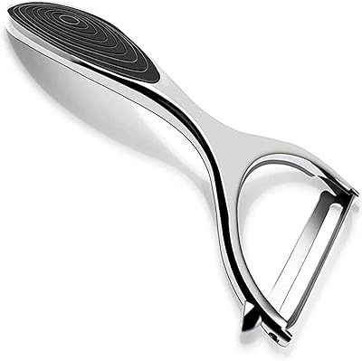 Fruit and cooking vegetable peeler, Rotative scaper in the shape of Y in stainless steel higher quality for potatoes, apples, carrots, vegetables, comfortable non -slip handle, potato peel with sharp blade potatoes.. DIAYTAR NIGERIA: Connecting Nigerians with affordable products delivered promptly nationwide.
