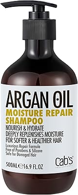 Shampoo with Moroccan Argan Oil CAB's - Repairer and volumor for women and men, Best gift for damaged, dry, colored or frizzy hair - without paraben / anti -aging hair care - 16.9 FL OZ.. DIAYTAR NIGERIA makes every shopping desire a reality with affordable prices and delivery in 5-8 days.