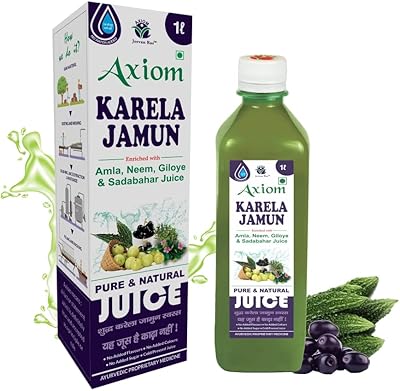 Axiom Karela Jamun Swaras 1000 ml 4 skin and hair pack.. Experience shopping without compromise at DIAYTAR NIGERIA, with vast selection and quick delivery.