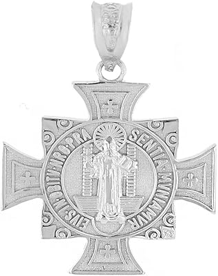 Sterling 925 Sterling silver crosses necklace (2.7 cm), Sterling silver.. DIAYTAR NIGERIA brings retail convenience to your screen with affordable prices and dependable shipping.