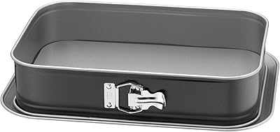 Kaiser 2300659626 rectangular stainless steel cake pan, black, 36 x 24 cm.. Shop without boundaries at DIAYTAR NIGERIA, offering affordable products with convenient delivery times.