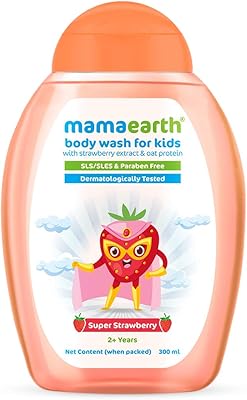 Mama Earth Super Strawberry Children Shower Gel with Strawberry and Oat Protein - 300 ml.. Shop across boundaries at DIAYTAR NIGERIA and enjoy budget-friendly nationwide delivery within the week.
