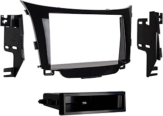 Metra 99-7357Hg simple mounting plaque kit for Hyundai Elantra GT (shiny black).. DIAYTAR NIGERIA transforms desires into deliveries with our affordable prices and dependable shipping.