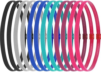 12 DELFINO pieces of Elastic Fine Anti -DEAP SPORT TO BAND HAIR BOARD WITH SILICONE IN SILICONE NCO SILICONE FOR MEN Women Football Yoga (Multicolor).. DIAYTAR NIGERIA: Revolutionizing how Nigerians shop with affordable prices and prompt delivery services.