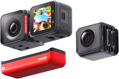 Insta360 One RS Dual Edition - Waterproof 4K 60 IPS Action Camera and 5.7K 360 camera with interchangeable lens, stabilization, 48MP portrait, active HDR, AI edition.. Your one-click solution to affordable shopping, DIAYTAR NIGERIA delivers quality products nationwide.