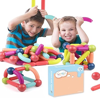 Set of construction blocks of 42 balls and magnetic sticks | puzzle.. Need it fast? Need it cheap? Choose DIAYTAR Nigeria.