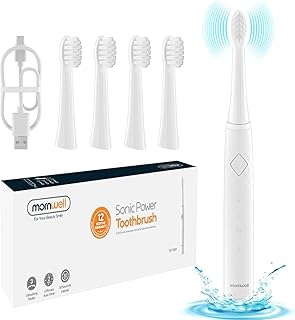 Mornwell Sonic more T27 toothbrush for young people, adolescents and adults - 4 heads of rechargeable electric brush Dupont.. Shop millions of products across categories on DIAYTAR Nigeria — delivered right to your door.