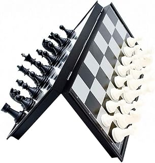 Margoun magnetic chess game with foldable tray, traditional game gift so that children, adults and the family have fun (black/white failures).. From tech gadgets to groceries, DIAYTAR Nigeria is your all-in-one online store. And the best part? Delivery happens fast — between 5 to 8 days.