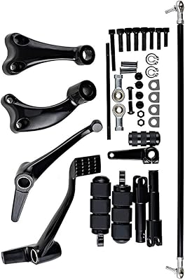 Black Advanced Orders Futures Astra Depot Compatible with Harley Davidson Sportter 883 1200 XL Forte 2004-2013.. DIAYTAR NIGERIA: Your affordable gateway to thousands of products delivered within a week.
