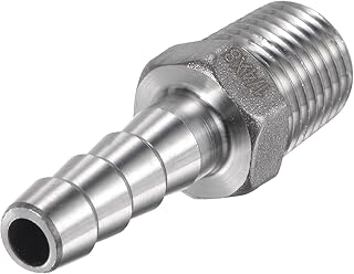 Sourcing Map Streak Steel Store Steel Connector 304 OD 8 mm X OD X 1/4 Male point for fuel, water and air.. DIAYTAR NIGERIA promises affordability and variety with every purchase, delivered in 5-8 days.