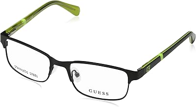 Glass frame GU9180 - matt black frame, matt black glasses, 49 mm GU918049002 lens, matt black, 49/17/130.. Shop with purpose at DIAYTAR NIGERIA and receive products at unbeatable prices within the week.