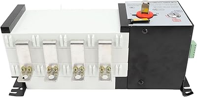 Generator transfer switch, 2 in 1 isolated mechanical locking design, automatic double -supply transfer switch, domestic and public automatic power transfer switch kit (200A).. DIAYTAR NIGERIA connects desires with reality through affordable prices and reliable delivery service.