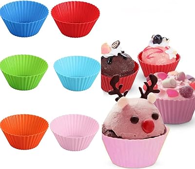 Silicone cupcake molds, 30 silicone pastry molds, reusable silicone muffin cups, cupcake molds for cooking muffins and desserts.. Get access to thousands of affordable products only on DIAYTAR Nigeria.