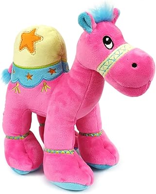 Dark pink comforter in the shape of a camel with embroidery with brilliant details, size 18 cm... DIAYTAR NIGERIA makes quality accessible with low prices and reliable 5-8 day nationwide delivery.