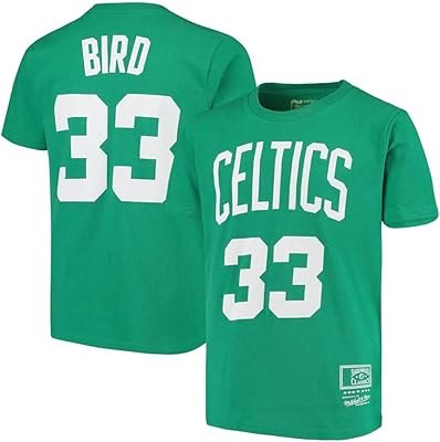 Boston Celtics 33 Larry Bird T-shirt Dimplete Basketball For Men.. DIAYTAR NIGERIA: Where quality meets affordability, with thousands of products delivered in less than 8 days.