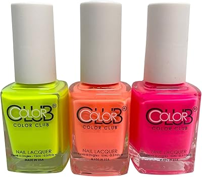 Set of hot nail polish color club Neon 3 -room - nail polish gel Style style - set of UV gel nail polish trendy designer.. DIAYTAR NIGERIA delivers on convenience and affordability with our reliable nationwide shipping.