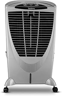 Air cooling Symphony Home Winter + Desert with 4 side pads in tremble, powerful air fan, ultra silent performance and low energy consumption (56 l, gray).. DIAYTAR NIGERIA redefines convenience with our vast product selection and swift nationwide delivery.