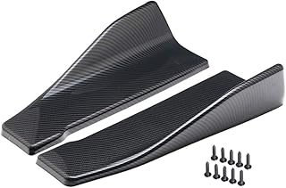 Universal diffuser of rear bumper rear bumper anti-scratch carbon fiber fiber, 2 rooms.. Experience the ease of modern shopping with DIAYTAR NIGERIA's diverse marketplace delivered promptly.