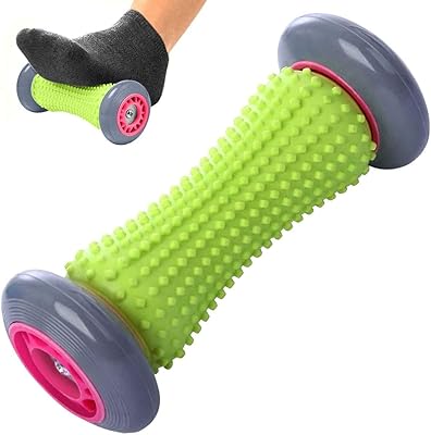 Foot massage roller, deep muscle massage stick to relieve pain and tension, treatment tool for plantar fasciitis, feet masseur for tense muscles of the feet, hands, arms and legs.. DIAYTAR Nigeria: Your one-stop online shop with unbeatable prices and nationwide delivery in under 8 days.