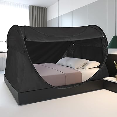 Baldaquin bed tents Queen size Alvantur, portable interior sleeping tents with breathable curtain frame, gray cottage (mattress not included) reduces light.. Whether you're in Lagos, Abuja, or anywhere in between, DIAYTAR Nigeria ensures your online shopping experience is smooth, affordable, and fast.