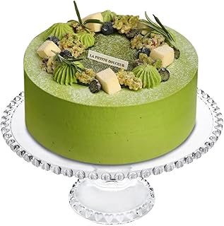 Round 12 -inch transparent glass cake holder for presentation of pastries and cupcakes, fruit tray support for weddings, birthdays and birthdays.. With DIAYTAR Nigeria, everything is within reach — and within budget.