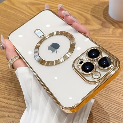 Transparent wireless magnetic loading shell for iPhone 14 13.. Need it fast? Need it cheap? Choose DIAYTAR Nigeria.