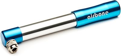 Ezoff Airbone Ez505 bicycle pump in blue aluminum, 130 psi, Schrader/Presta hand pump.. Nigeria's favorite online shopping platform, DIAYTAR offers unbeatable prices and delivery within a week.
