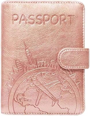Leather spassport carrier case, travel wallet with RFID locking and magnetic closure, ON Rose ONE_SIZE.. Find everything you need at prices you'll love with DIAYTAR NIGERIA's comprehensive e-commerce platform.